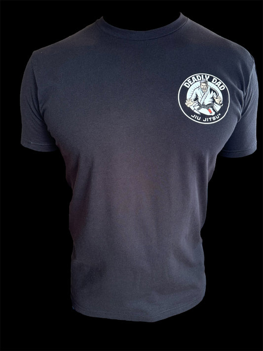DEADLY DAD JIU JITSU ORIGINAL DESIGN SHORT SLEEVE T-SHIRT